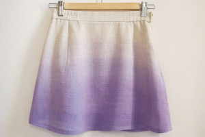 Dip dye skirt