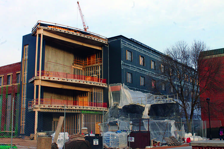 Education building on schedule
