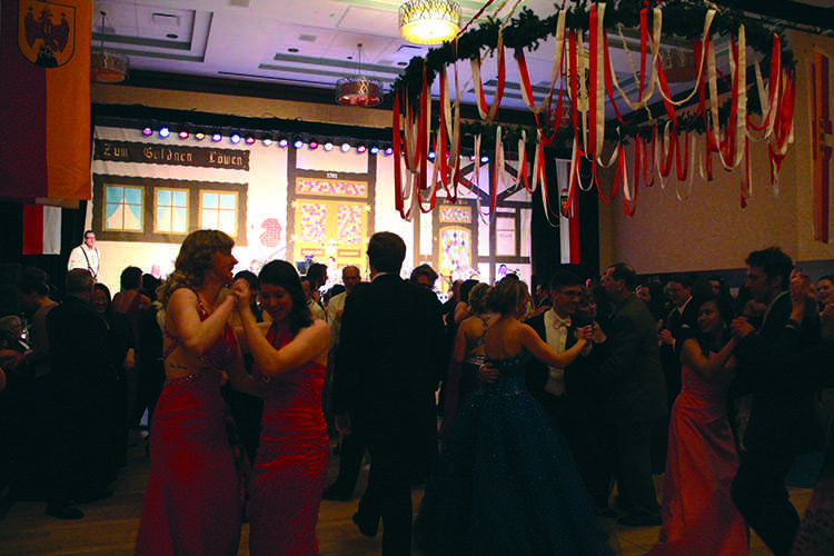 Students+and+faculty+enjoy+the+festivities+of+the+Viennese+Ball+Friday+and+Saturday+night+at+W.R.+Davies+Center