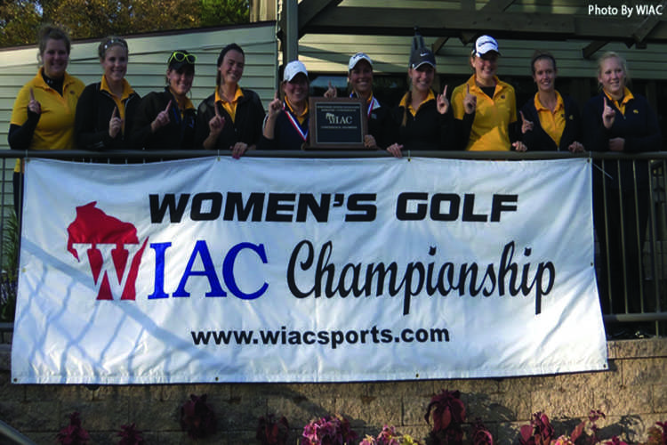 Clubs ablazing! Womens golf team wins conference