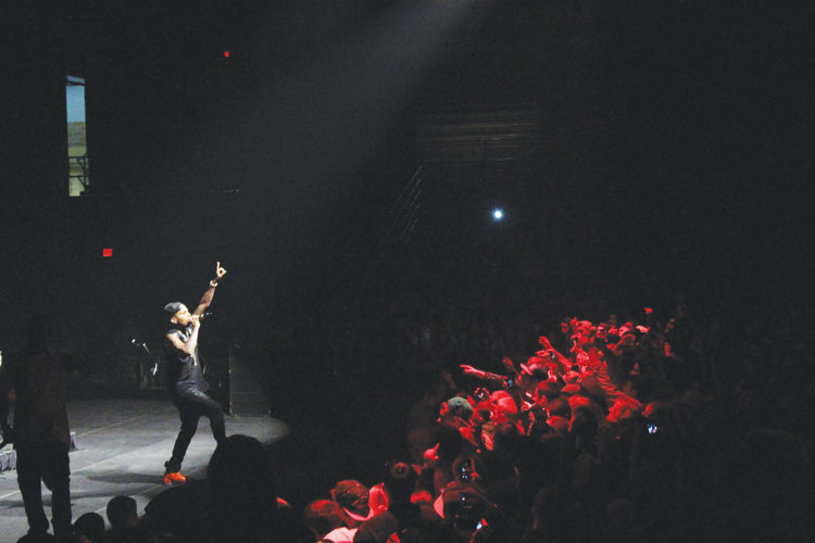 Kid Ink hits Zorn Arena