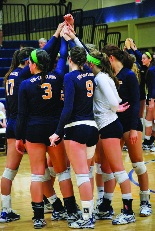 Volleyball team forks conference rival UW-Stout