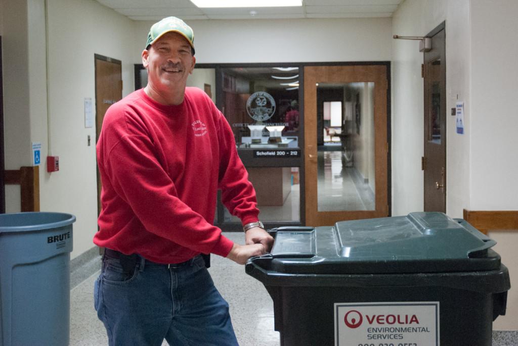While he never saw anything notably odd on the job, custodian Tom Johnson said he has heard a story of students trying to talk a custodian into letting them sleep overnight on the second floor of Schofield.