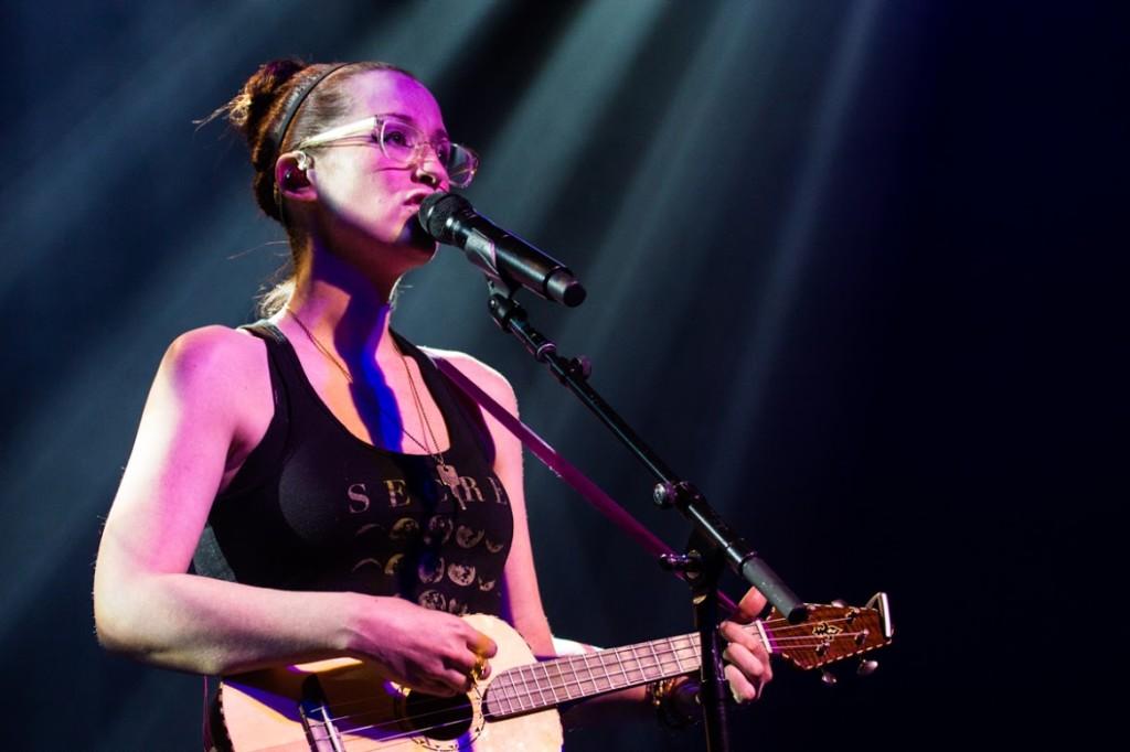 Ingrid Michaelson performed Monday night in Zorn Arena.