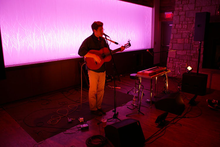 John Sunde performs Saturday night at The Cabin.