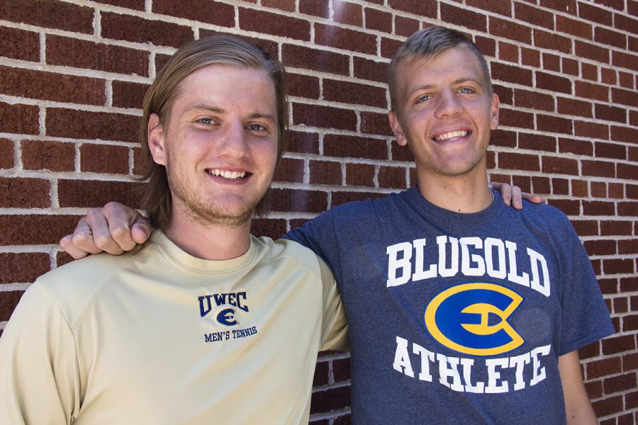 Hoffman and Dahl compete at No. 1 doubles for the Blugolds, and have continued to grow as a duo on the court despite Dahl only being a freshman.