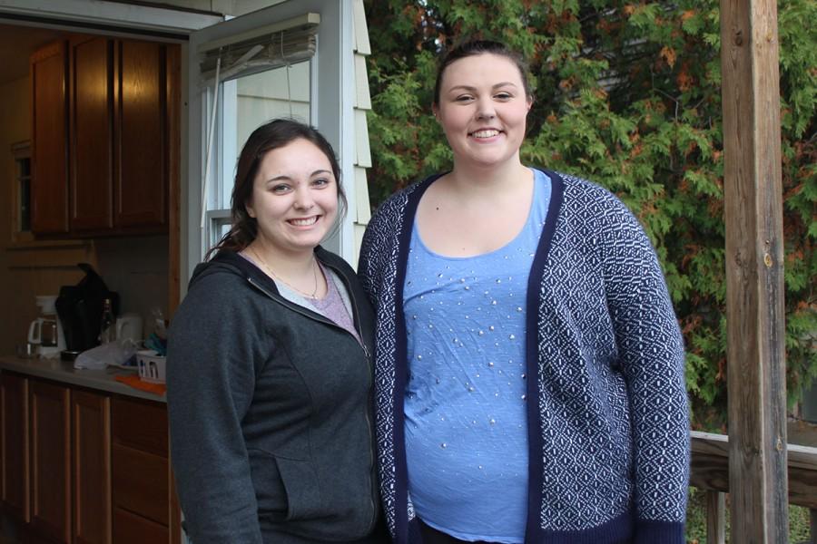 Elora Larson and Marissa Smith were kind enough to allow staff writer Sam Martinez to rent out the vacant room upstairs.