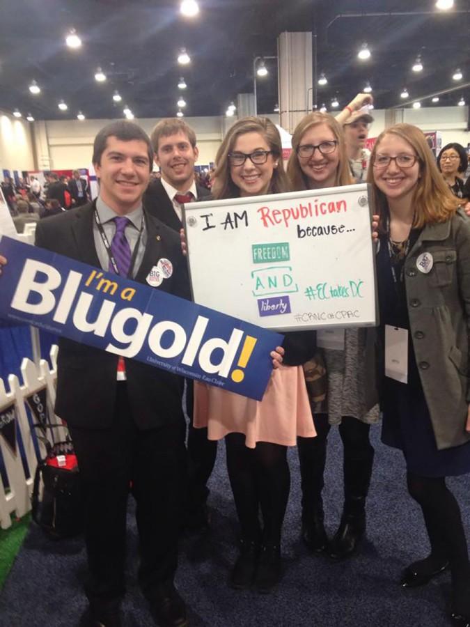 Erin O’Brien attended the Conservative Political Action Conference in Washington, D.C. last February with Jonathan Wieser, Andrew Fleming, Amy Jewell and Becca Jewell. 