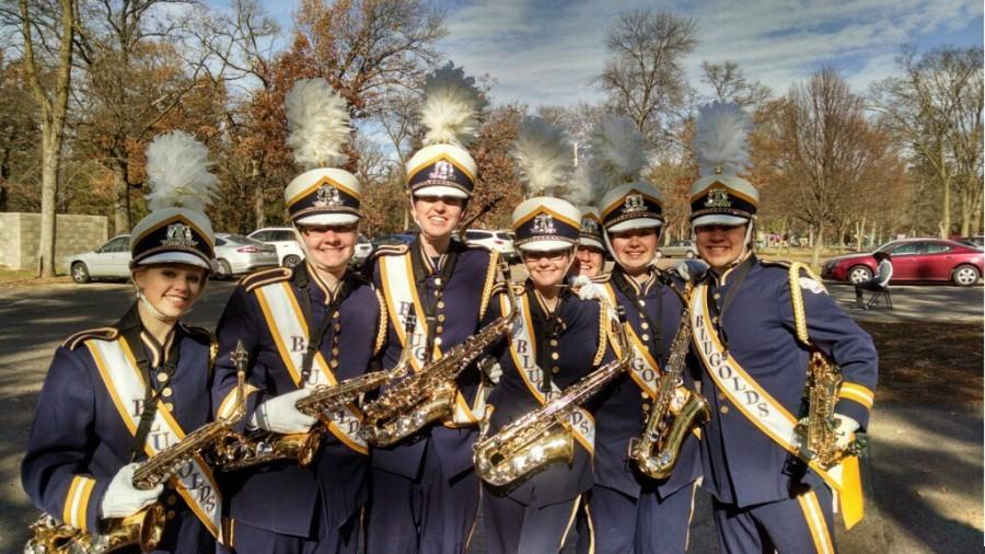 Marching band is much more athletic than what meets the eye