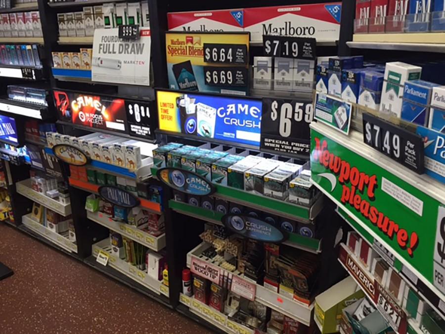 If you walk into any gas station, a large array of cigarettes are hard to miss and are available to anyone over 18 for purchase.