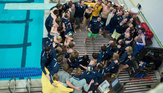 UW-Eau Claire swim and dive team breaks records at WIAC championships