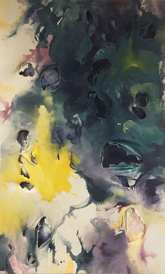 Nadean Marron’s abstract painting will be showcased during the 59th Annual Juried Art Show.