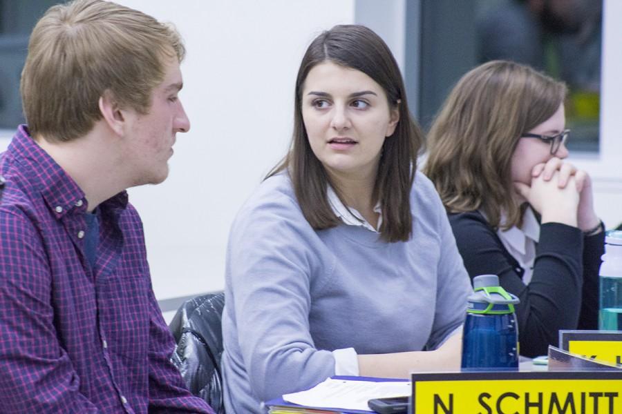 Student+Senate+heard+from+the+co-chairs+of+Equity%2C+Diversity+and+Inclusivity+Implementation+Team+about+the+current+state+of+the+plan.