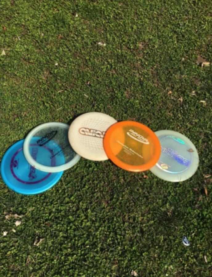 Alex Hoovers collection of discs
