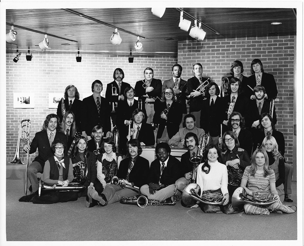 UW-EC Jazz Ensemble. 1975.