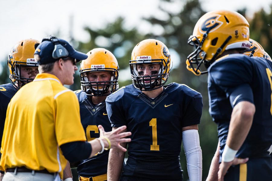 The Blugolds could only find the in zone once against the Blue Devils. This is the third time this season that Eau Claire has been held to only one score. 