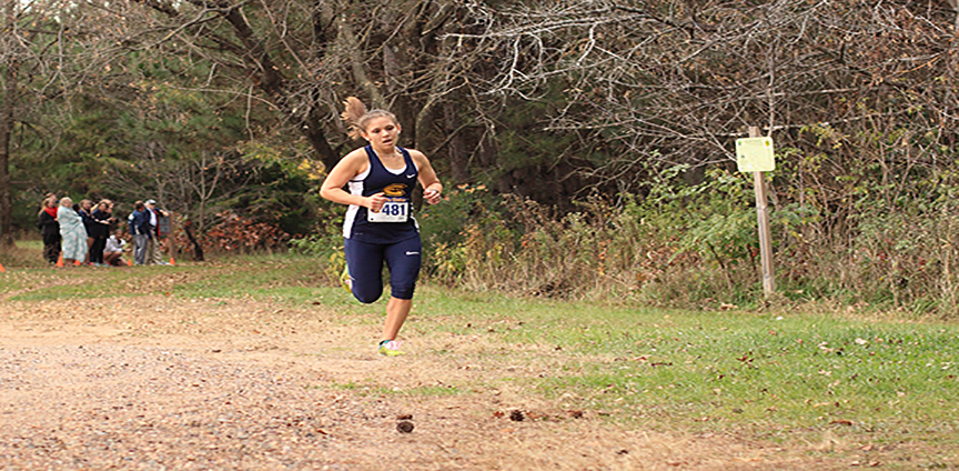 Erika Owens won the Lowes Creek 5K last Friday and will be running at the WIAC Conference meet this week.