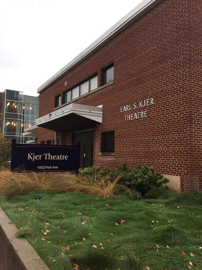 Students have reported seeing the ghost of Earl Kjer in the Kjer Theater on campus.