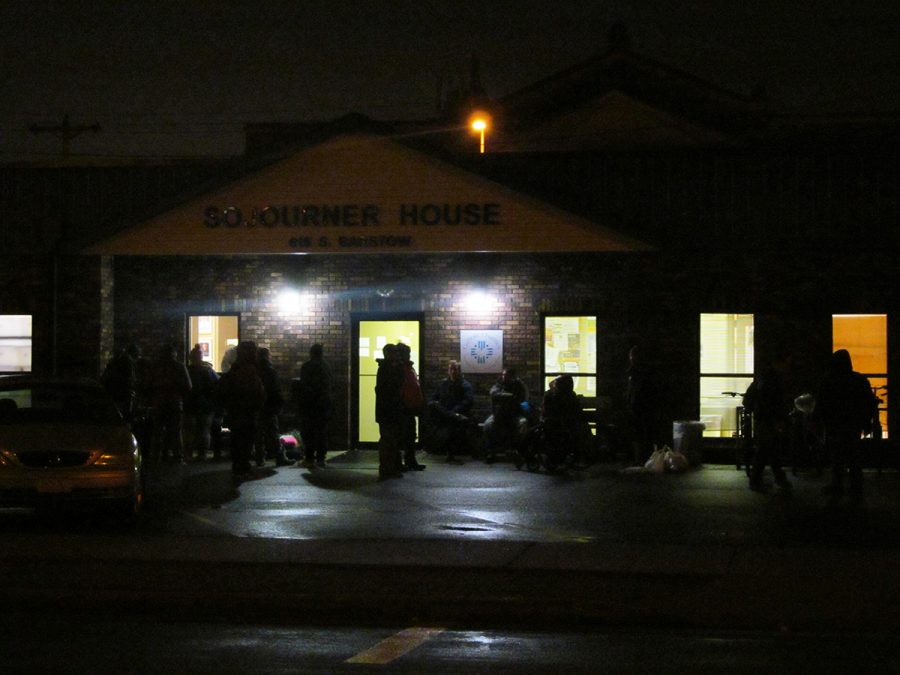 The Sojourner House is a homeless shelter in Eau Claire, located on Barstow Street. The shelter has seen full capacity since March, not reflecting the recent Housing and Urban Development finding of less homelessness in Wisconsin.