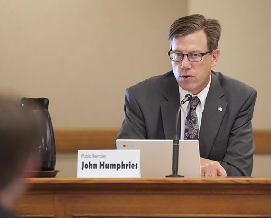State superintendent candidate John Humphries plans to change Wisconsin’s educational process of creating report cards for schools if elected in the Feb. 21 race.