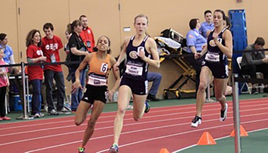 The Blugold women came out on top at the season opener, defeating Stevens Point and Platteville with a total of 128.50 points. The Blugold women came out on top at the season opener, defeating Stevens Point and Platteville with a total of 128.50 points.