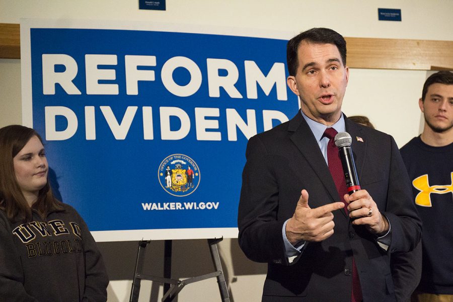 On Feb. 8 Gov. Scott Walker outlined a plane where more than $100 million in new funding would be committed to the UW System.