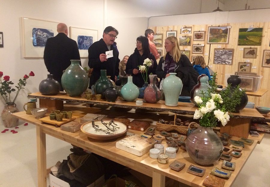 The Banbury Art Crawl provided a place for people to gather and appreciate handmade art, from pottery to paintings and more.