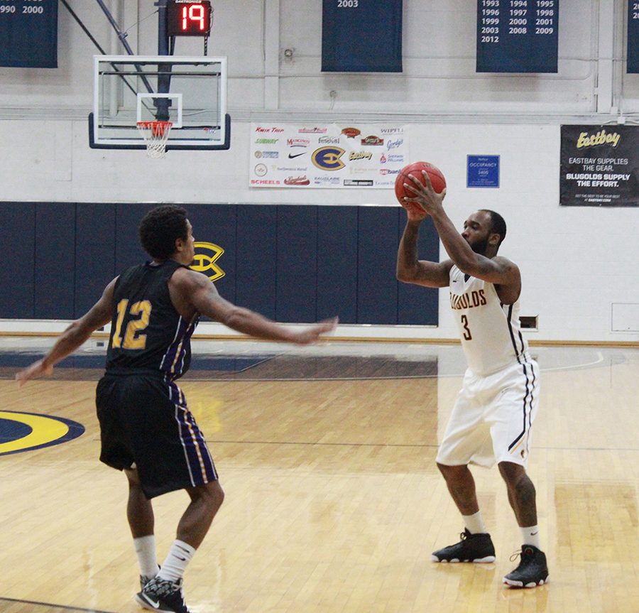 The Blugolds lost to the Pointers earlier in the season but have since improved their game against the 11-9 team.
 