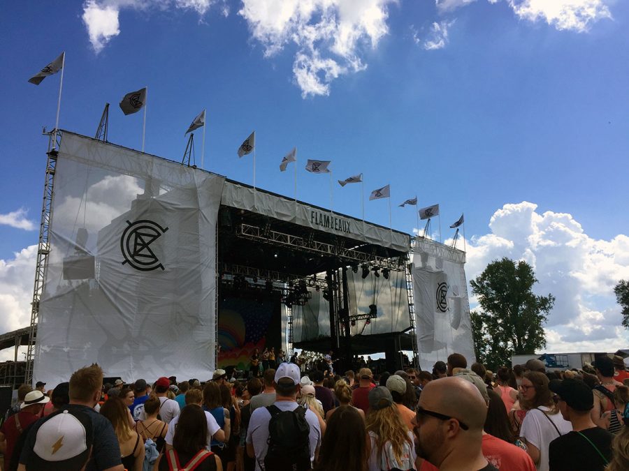 The “Flambeaux” was one of the six stages at last year’s Eaux Claires Music & Arts Festival. 