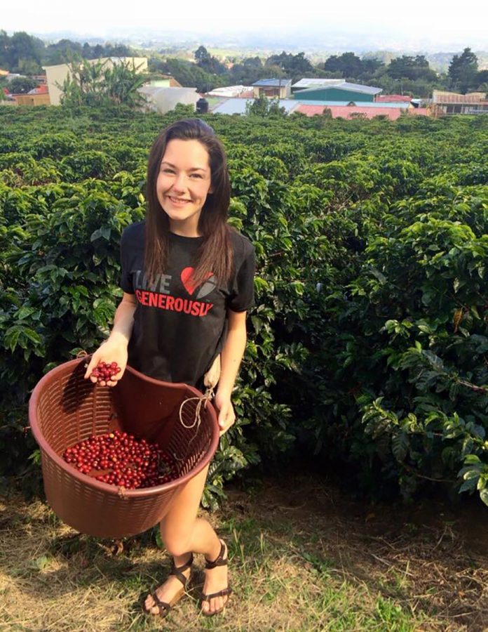 Junior Lauren Graves is passionate about the environment and sustainability on a global scale, which was reinforced during her study abroad experience in Costa Rica. 