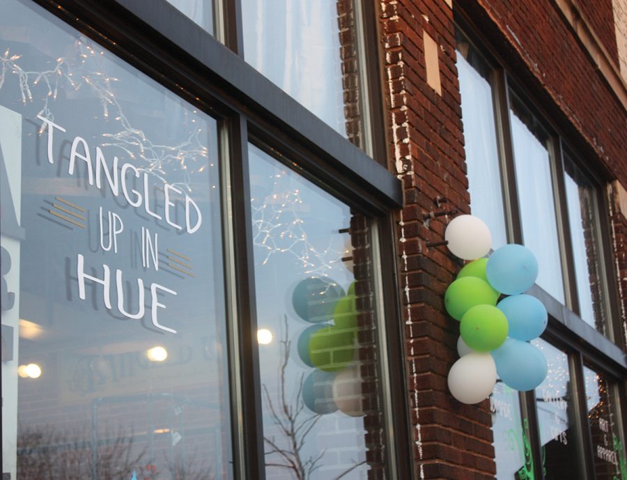Tangled Up In Hue celebrated their re-opening this past Friday with free caricatures, live music, an art station and free snacks at their new location 505 S. Barstow St. Suite B in downtown Eau Claire.