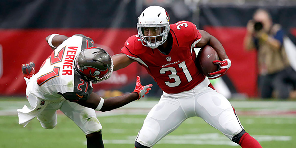 David Johnson, the top pick in many fantasy drafts this season, suffered a wrist injury in week one that will leave him sidelined for up to three months, a sight no fantasy owner wants to see. 
