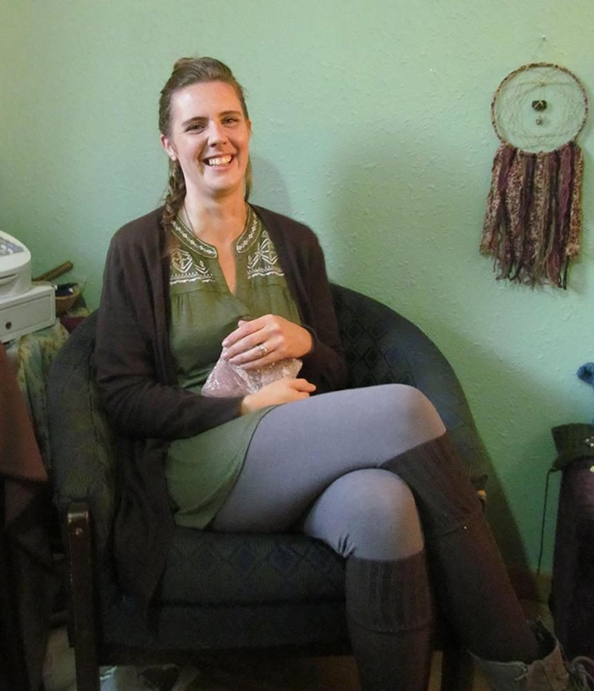 Hilary Ivory owns and runs EC Energist, where she practices reiki and crystal healing practices.