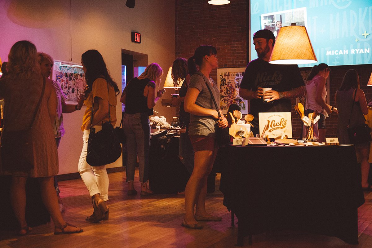 Volume One’s The Local Store will host the Night Market every Friday until Oct. 20.
