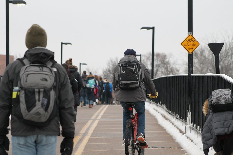 The student-led effort to bring a bike share program to Eau Claire has taken about four years, said Austin Northagen, the Student Office of Sustainability director. After city council unanimously passed an ordinance that would permit a dockless bike share in the city, the program is set to launch sometime in April or May. 