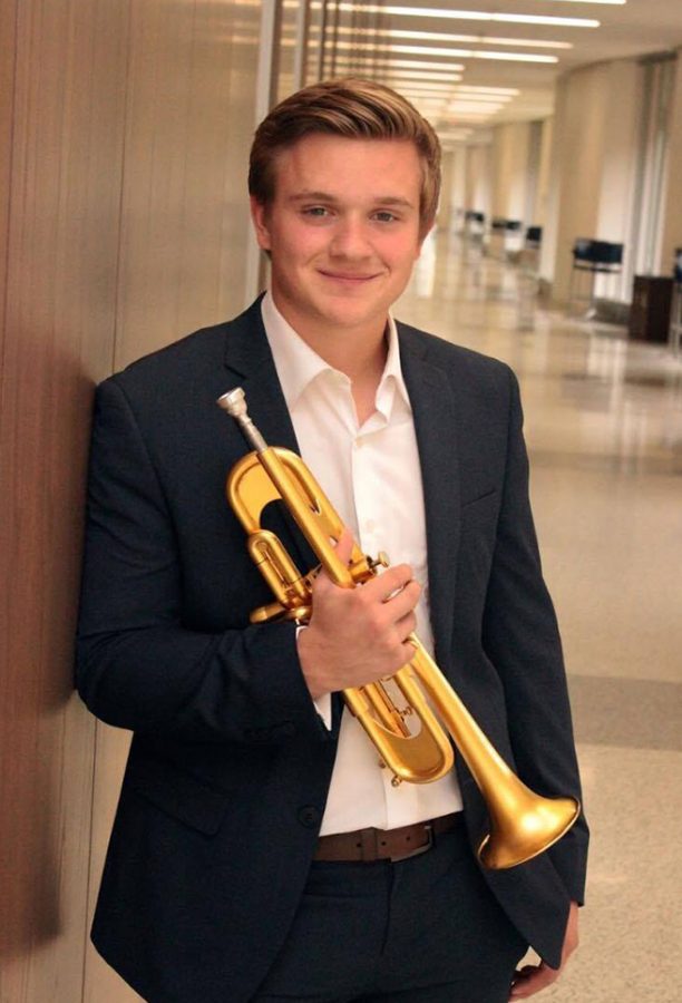 Dawson Redenius is a first-year music education student, specializing in the instrumental track of the major. He said jazz is his first love, and he hopes to someday work in New York City at the Lincoln Center.