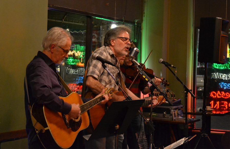 Eggplant Heroes performed to a loyal audience at 7 p.m. on Saturday night at Acoustic Café.