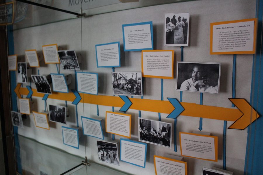 The stories of influential figures in African-American history are on display in Davies for all to see.