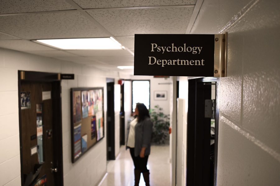 The psychology department serves as home base for the new major, but it is connected to six different departments in total.