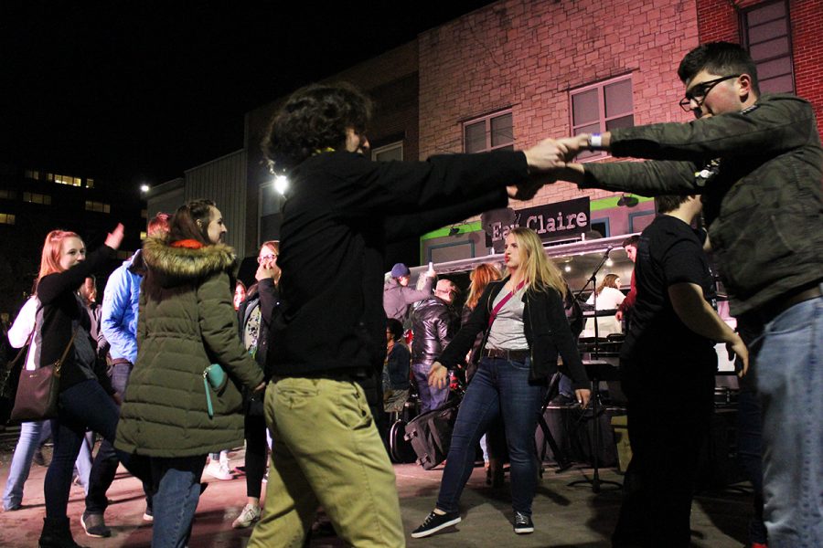 Thousands of visitors came out to watch local artists perform all around downtown Eau Claire on Friday and Saturday.