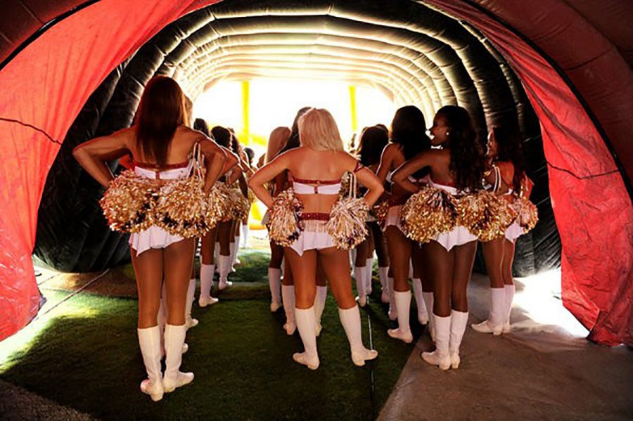 The Washington Redskins cheerleaders recounted an uncomfortable night in 2013, reiterating the importance of gender equality in sports. 