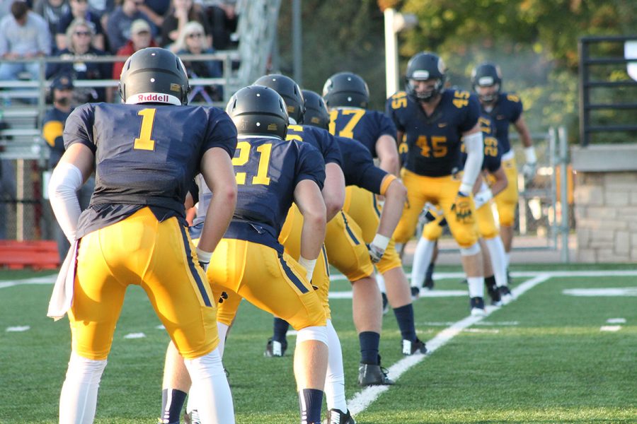 The Blugolds beat the Green Knights in double overtime on Saturday.