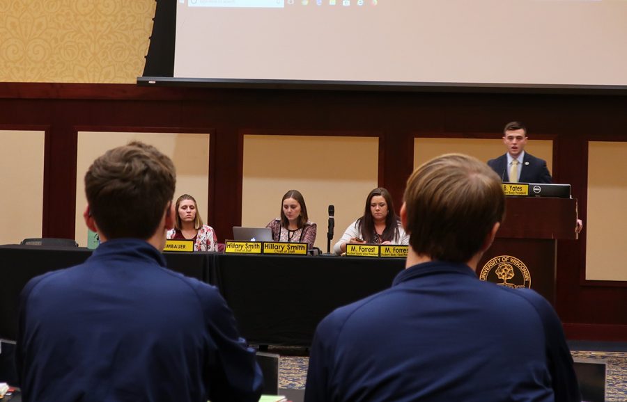 Five bills were introduced at Monday’s meeting and will be voted on by Student Senate next week.