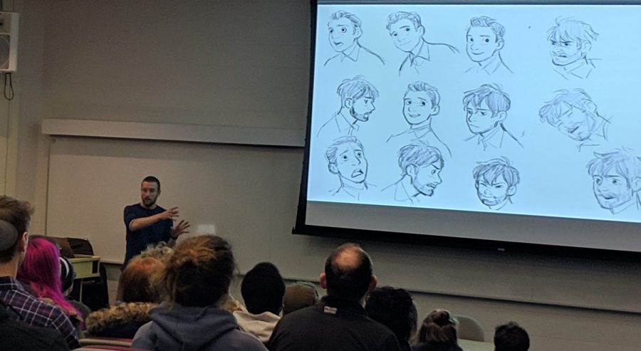 Stefan Schumacher shows the step by step process of Finn from the short film Sonder.