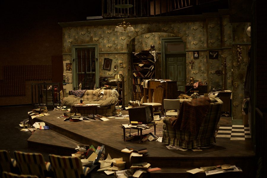 The Set of House of Blues was made from scratch between the performers and crew members.