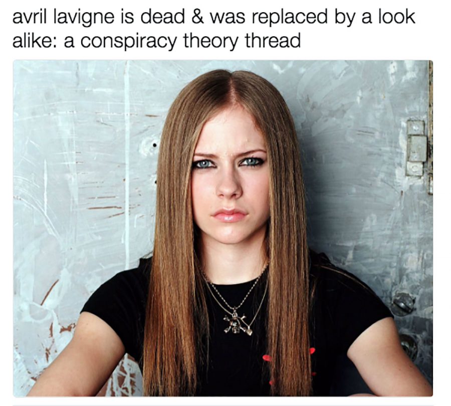 As+an+Avril+Lavigne+conspiracy+takes+over+Twitter%2C+everyone+is+left+questioning+her+true+identity.