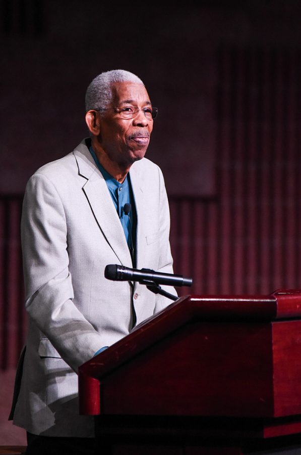 Ernest “Rip” Patton visited Eau Claire’s Pablo Confluence Center on Monday night to deliver a deeper understanding of the civil rights movement. 

