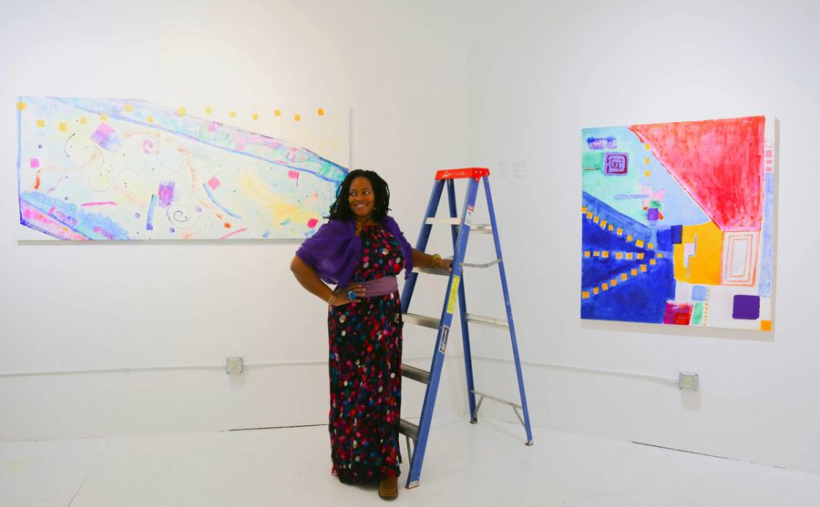 Eyenga Bokamba is a Minneapolis-based abstract artist who views art — especially installation art — as an invitation for connection, confrontation, reflection and renewal. She will be on campus this Thursday with an installation piece that functions as a human carwash. 