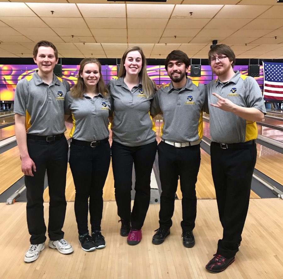 The UW-Eau Claire bowling club team is still going strong after 30 years of competing 