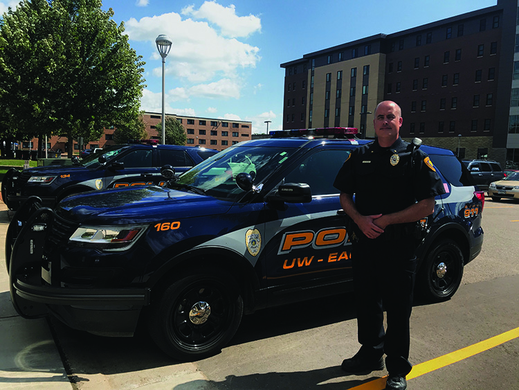Jay Dobson officially became UW-Eau Claire’s new police chief on July 1 and has since started to plan ways that the university police department can engage more with students. 